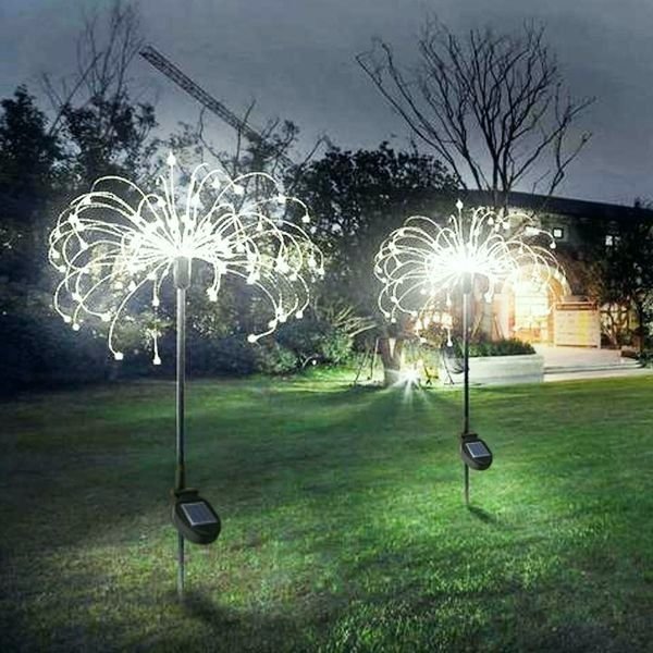 🔥BIG SALE -48% OFF🔥🔥-Waterproof  Solar Garden  Fireworks Lamp