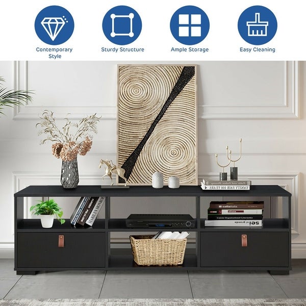 TV Stand Entertainment Media Center Console for TV's up to 60