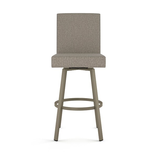 Amisco Hartman Swivel Counter and Bar Stool