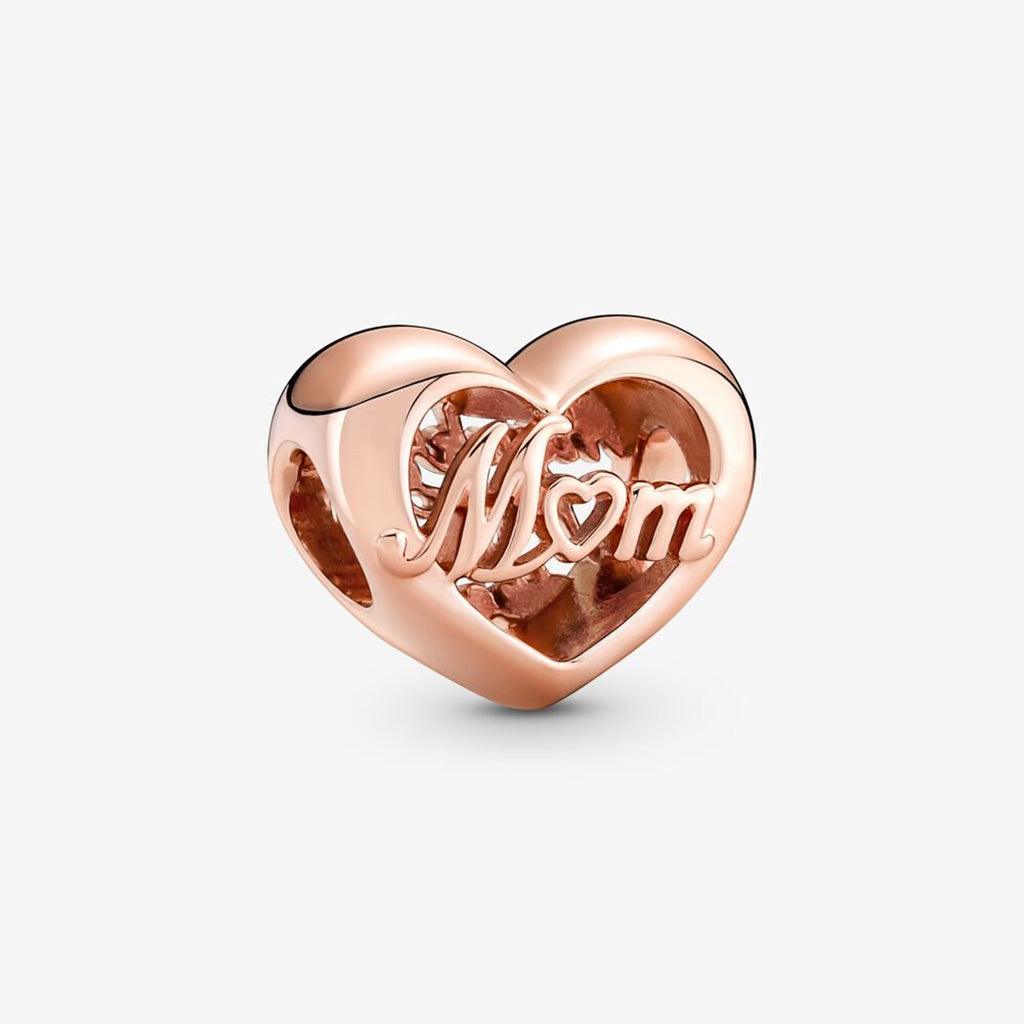 PANDORA  Thank You Mom Heart Charm