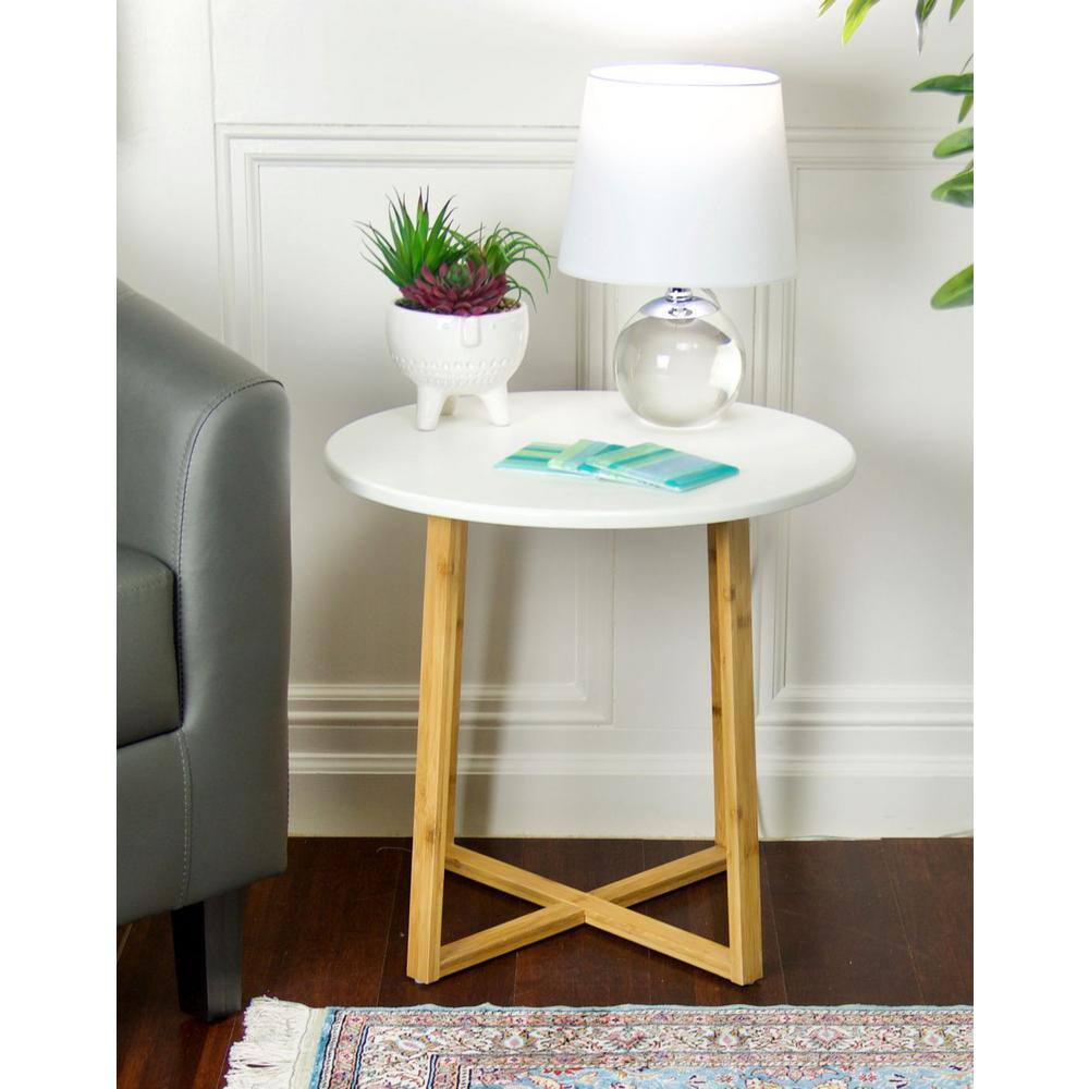 Eccostyle White Short Display Table CBBFT0014WM