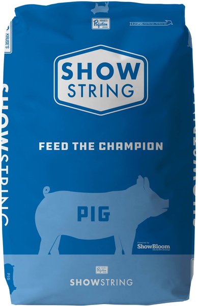 Show String Show Feed Starter 21% Pig Food， 50-lb bag