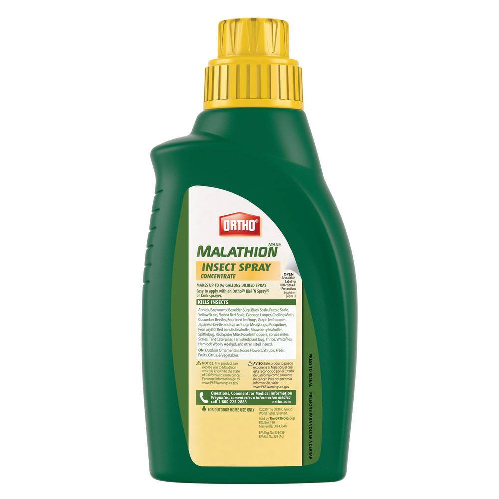 Ortho MAX Malathion 32 oz. Insect Spray Concentrate 0166601