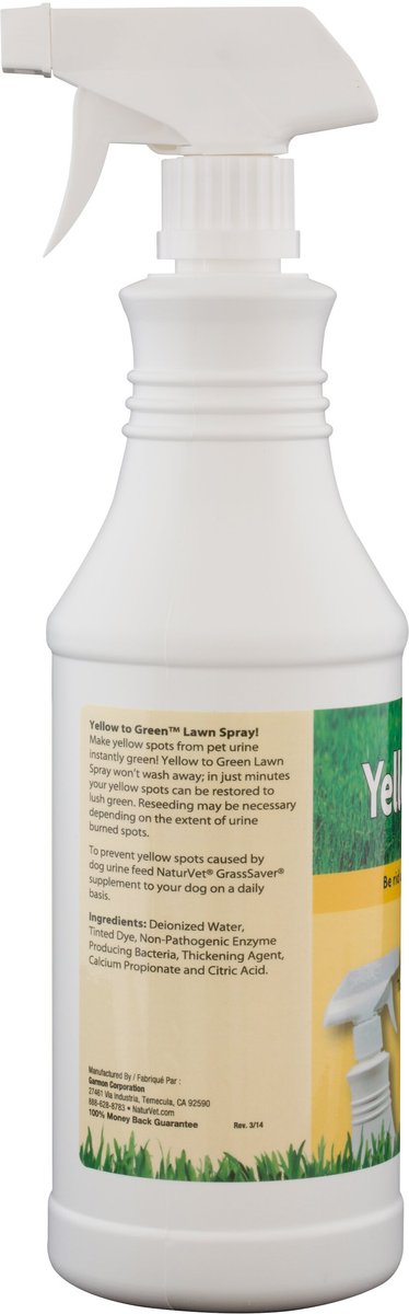 NaturVet Yellow to Green Lawn Spray