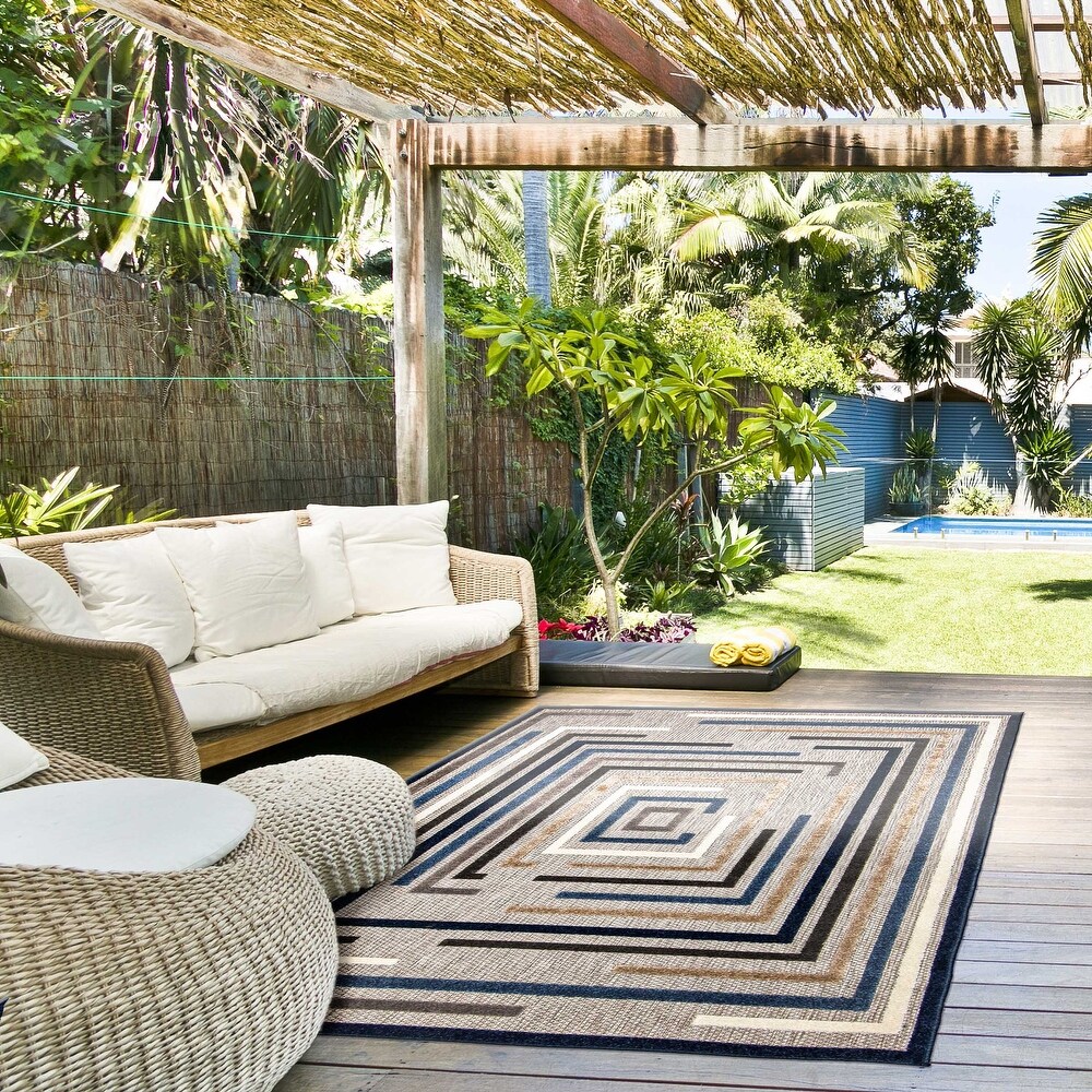 ECARPETGALLERY Tia Indoor/ Outdoor Rug