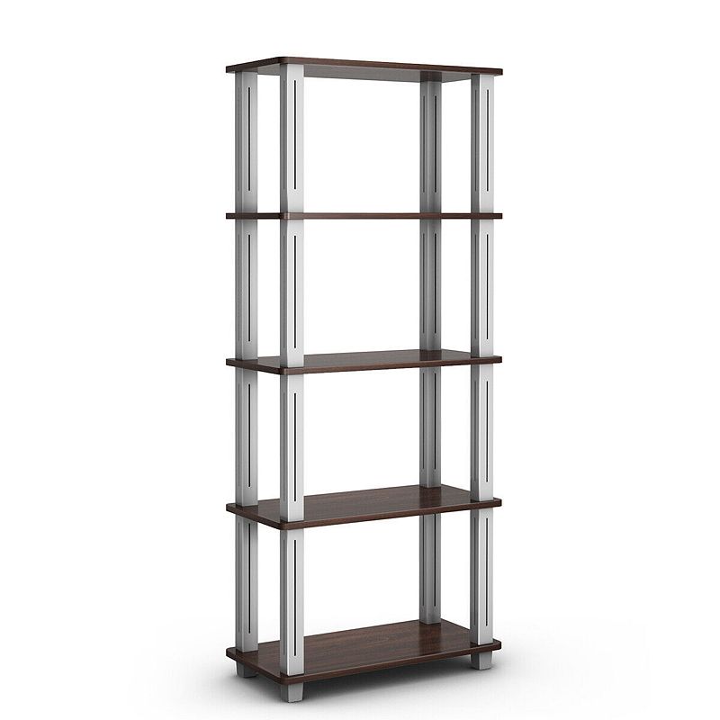 5-Tier Multi-Functional Storage Shelves Rack Display Bookcase