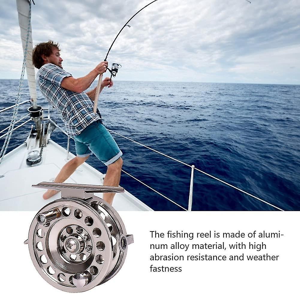 Fly Fishing Reels Lightweight Fly Reel Fishing Line Large Arbor Trout Flies With Diecast Aluminum