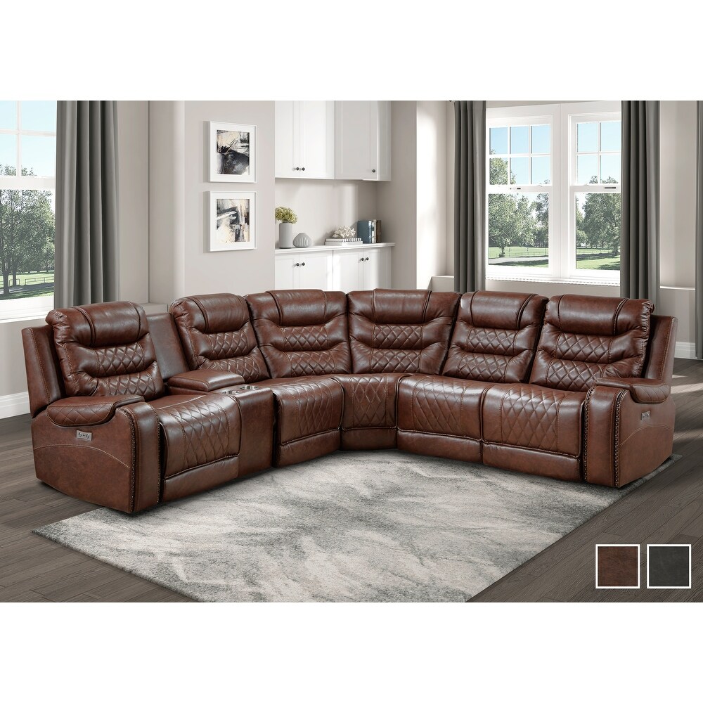 Lenci Modular Power Reclining Sectional Sofa