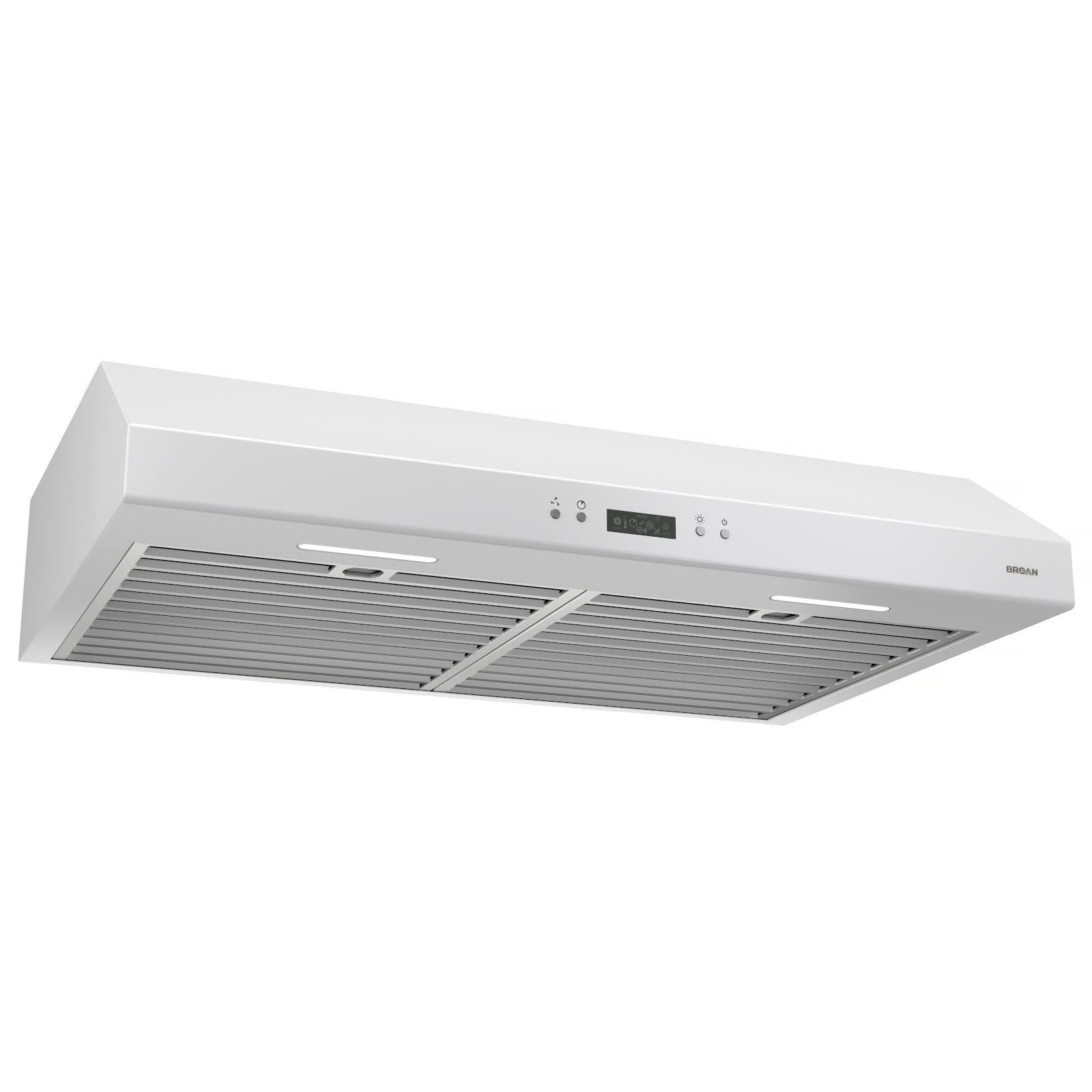 Broan 30-inch Glacier Series Under-Cabinet Range Hood BCLB130WH