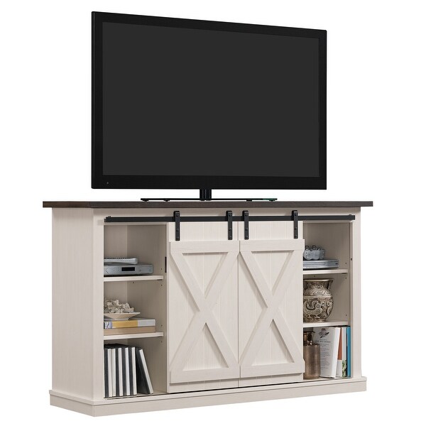 Cottonwood Two-Tone TV Stand for TVs up to 60 inches