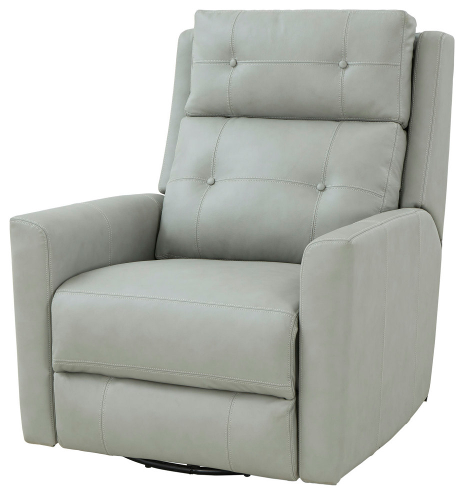 8PH 1119 Marconi Swivel Glider Recliner  Corbett Chromium   Contemporary   Recliner Chairs   by Kolibri Decor  Houzz