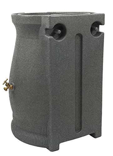 Good Ideas Rain Wizard Urn 50 Gallon Rain Saver - Light Granite