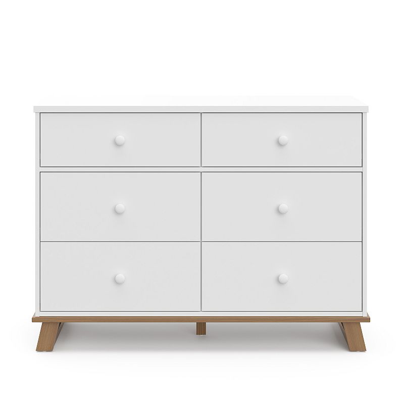 Storkcraft Modern 6 Drawer Dresser