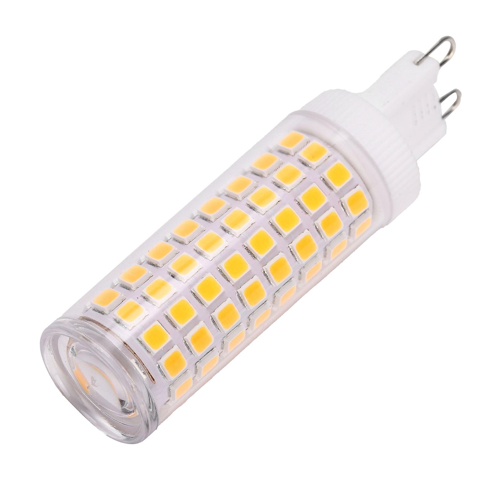 10W G9 Bulb 1000LM 100LED Bi Pin Light Bulb LED Corn Lamp for Chandelier 100-240arm White 2700K-3000K