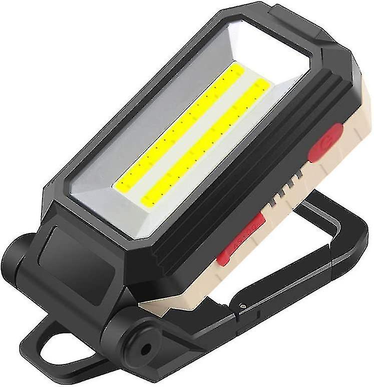 Led Torch Work Light， 10w Led Flood Light Rechargeable Portable Inspection Light Magnetic Torch With Usb