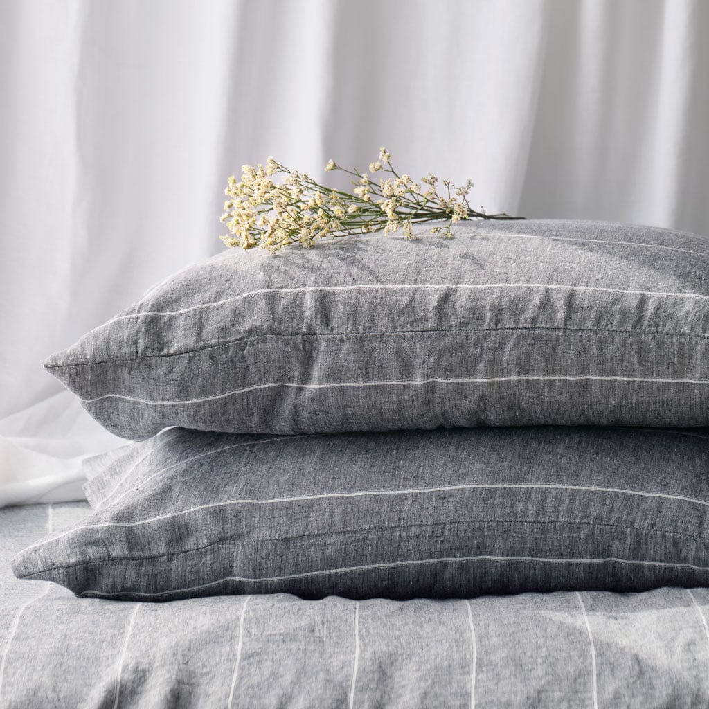 Stonewashed Linen Pillowcases