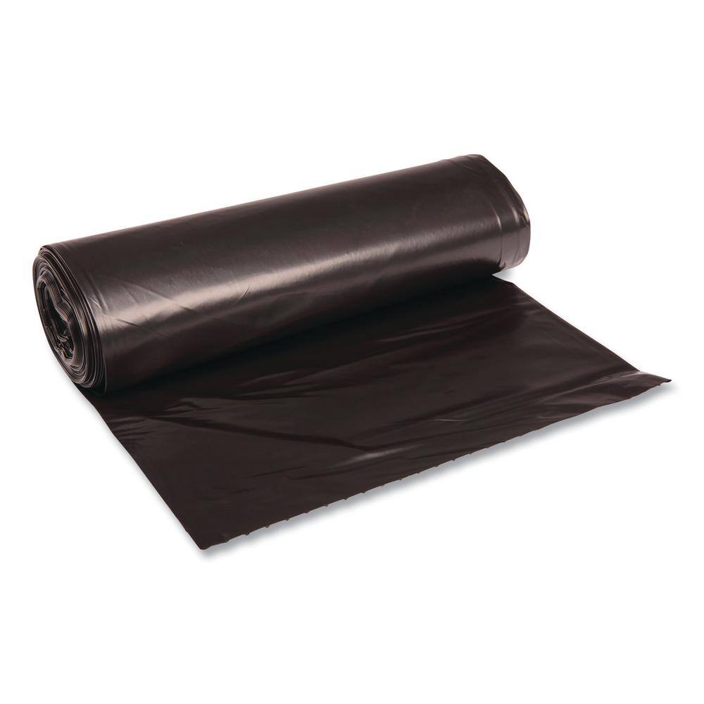 Boardwalk 60 Gal. Black Super-Heavy Grade Can Liners (100-Count) BWK519