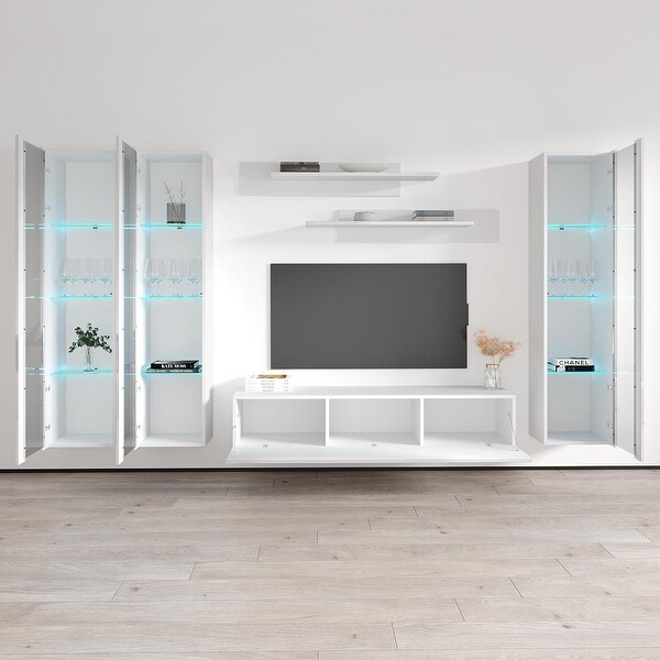 Fly CD2 30TV Wall Mounted Floating Modern Entertainment Center