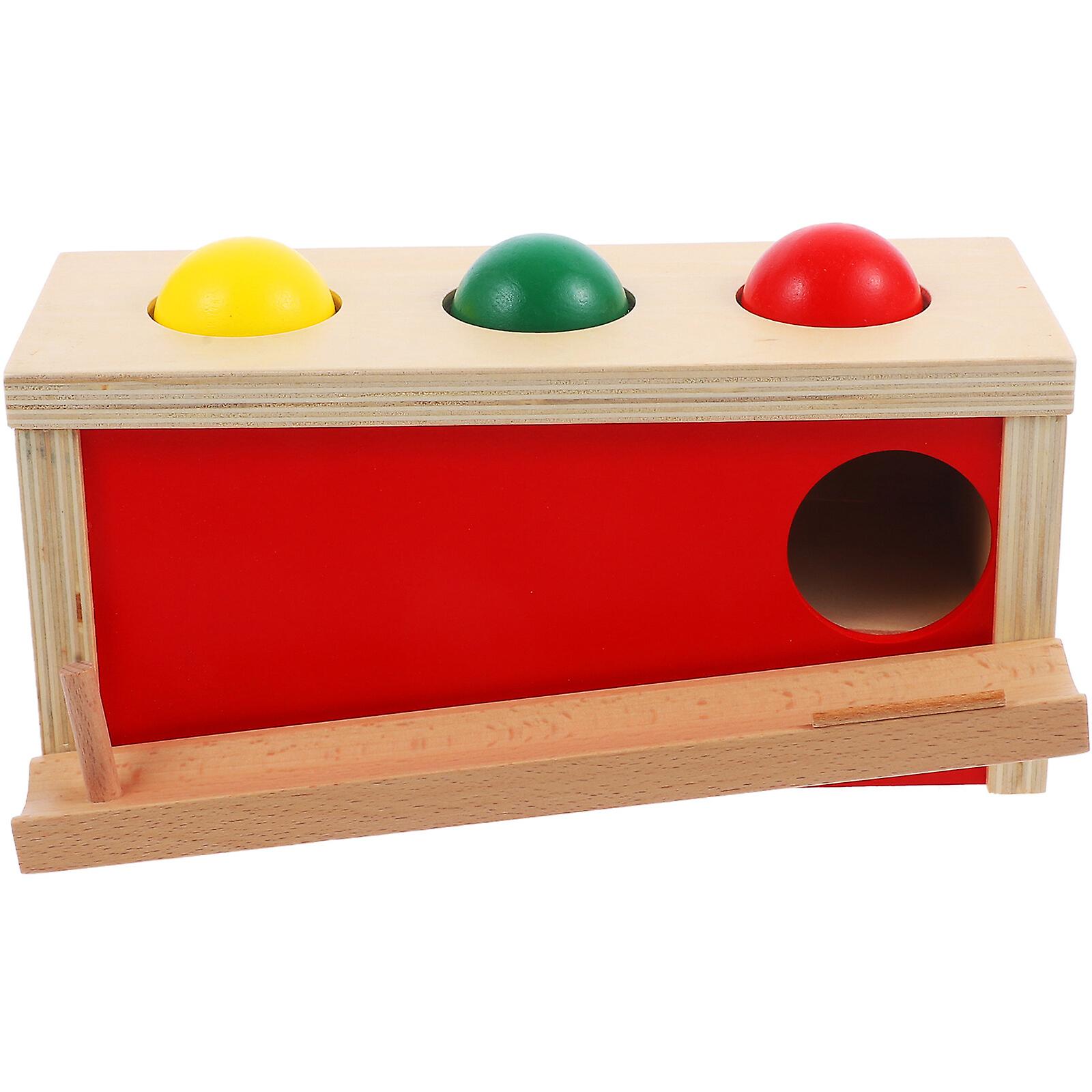 1 Set Infant Toddlers Toy Fine Motor Skills Toys Preschool Learning Toy Balls Box With Balls