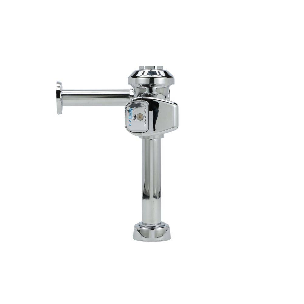 Zurn AquaVantage AV ZER Exposed Sensor Diaphragm Flush Valve with 1.6 GPF and Metal Cover in Chrome ZER6000AV-WS1-CPM