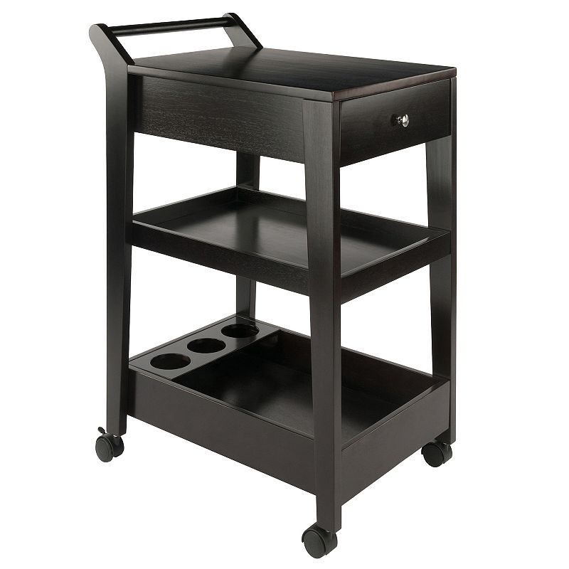 Winsome Jeston Entertainment Bar Cart