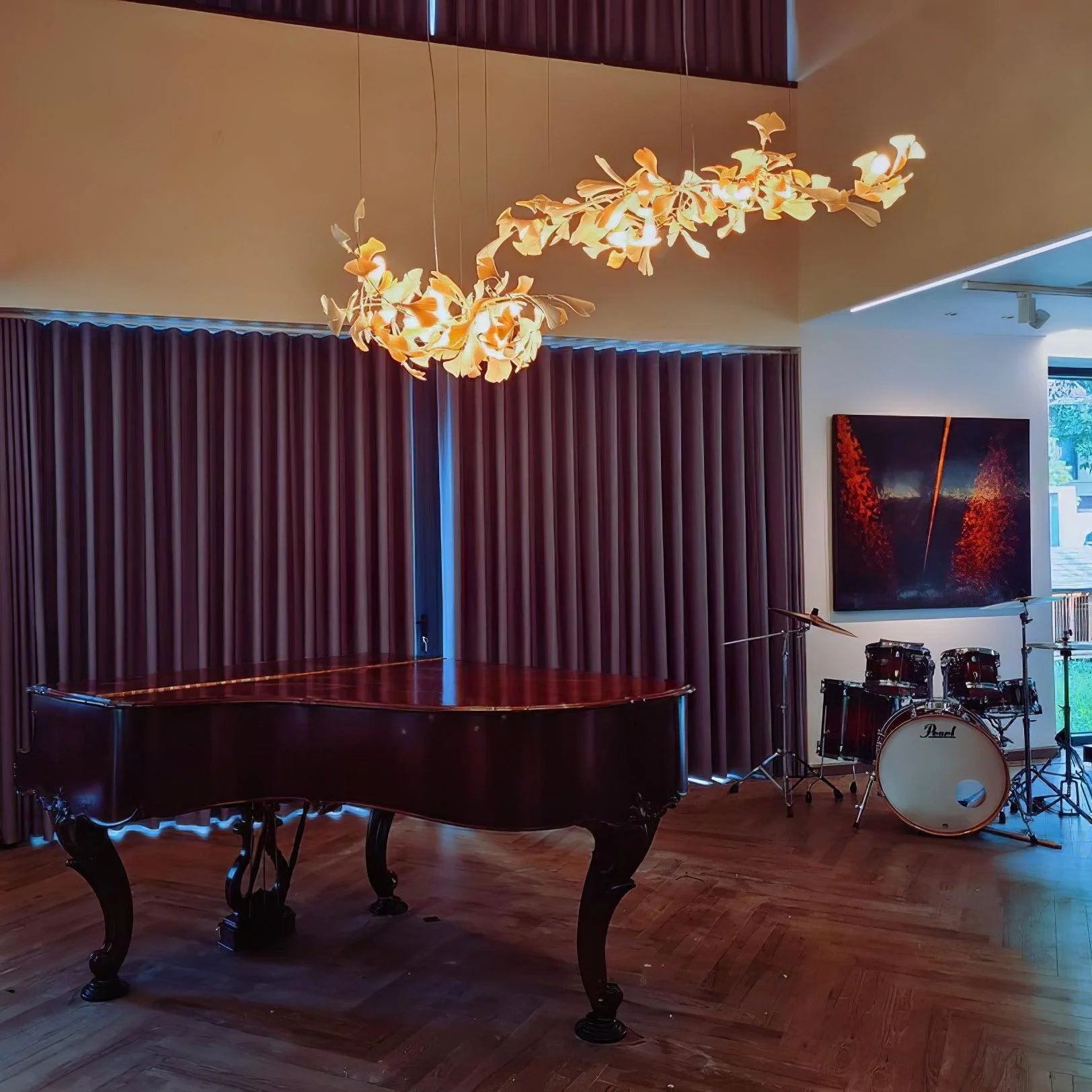 Gingko Leaves Chandelier