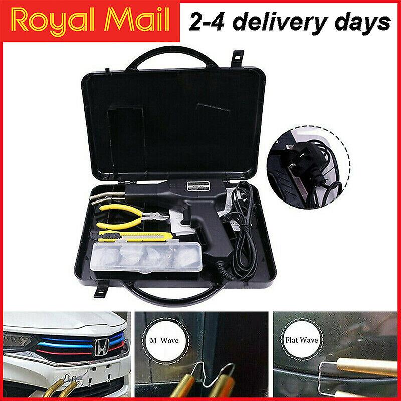 Car Bumper Hot Stapler Plastic Welding Torch Fairing Auto Body Tool Repair Kit