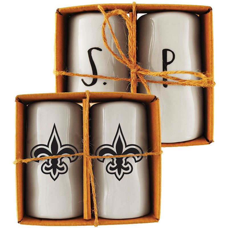 New Orleans Saints Artisan Salt and Pepper Shakers