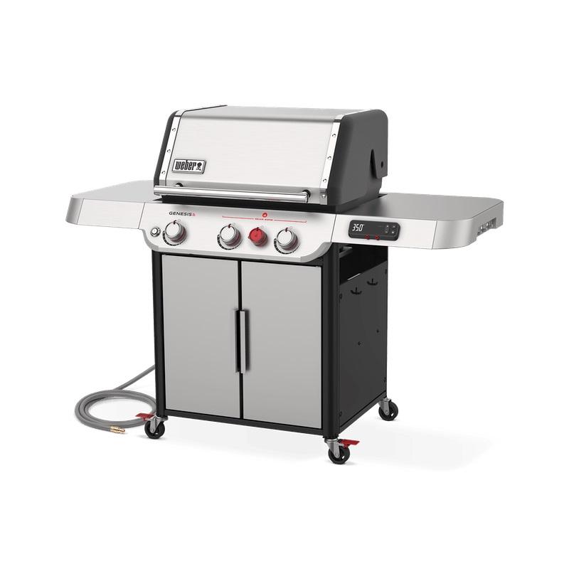 Weber 37500001 Genesis Sx-325S Smart Gas Grill - Stainless Steel Natural Gas