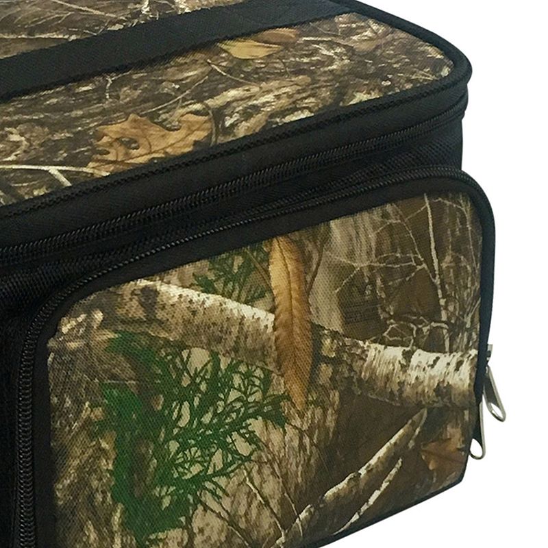 Brentwood Kool Zone 6 Can Insulated Cooler Bag with Hard Liner in Realtree Edge Camo