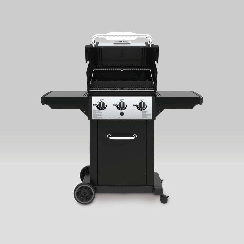 Monarch 320 3-Burner Liquid Propane Gas Grill ;