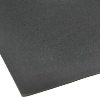 Rubber-Cal Closed Cell Sponge Rubber Neoprene 12 in. x 39 in. x 78 in. Black Foam Rubber Sheet 02-128-0500