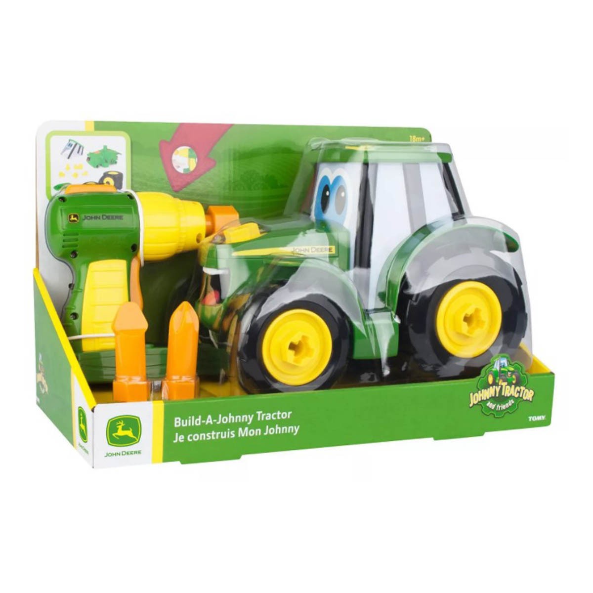 John Deere Build-A-Johnny Tractor Toy