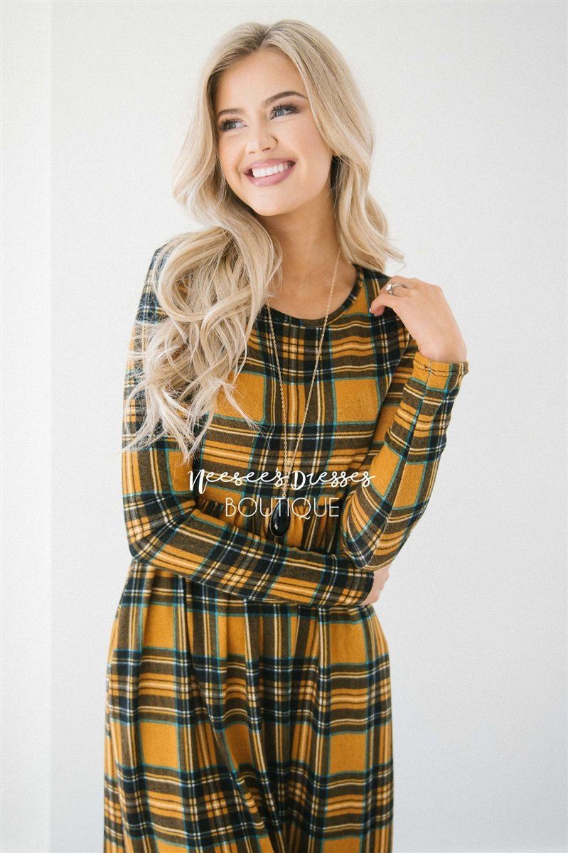 The Nellie Plaid Dress