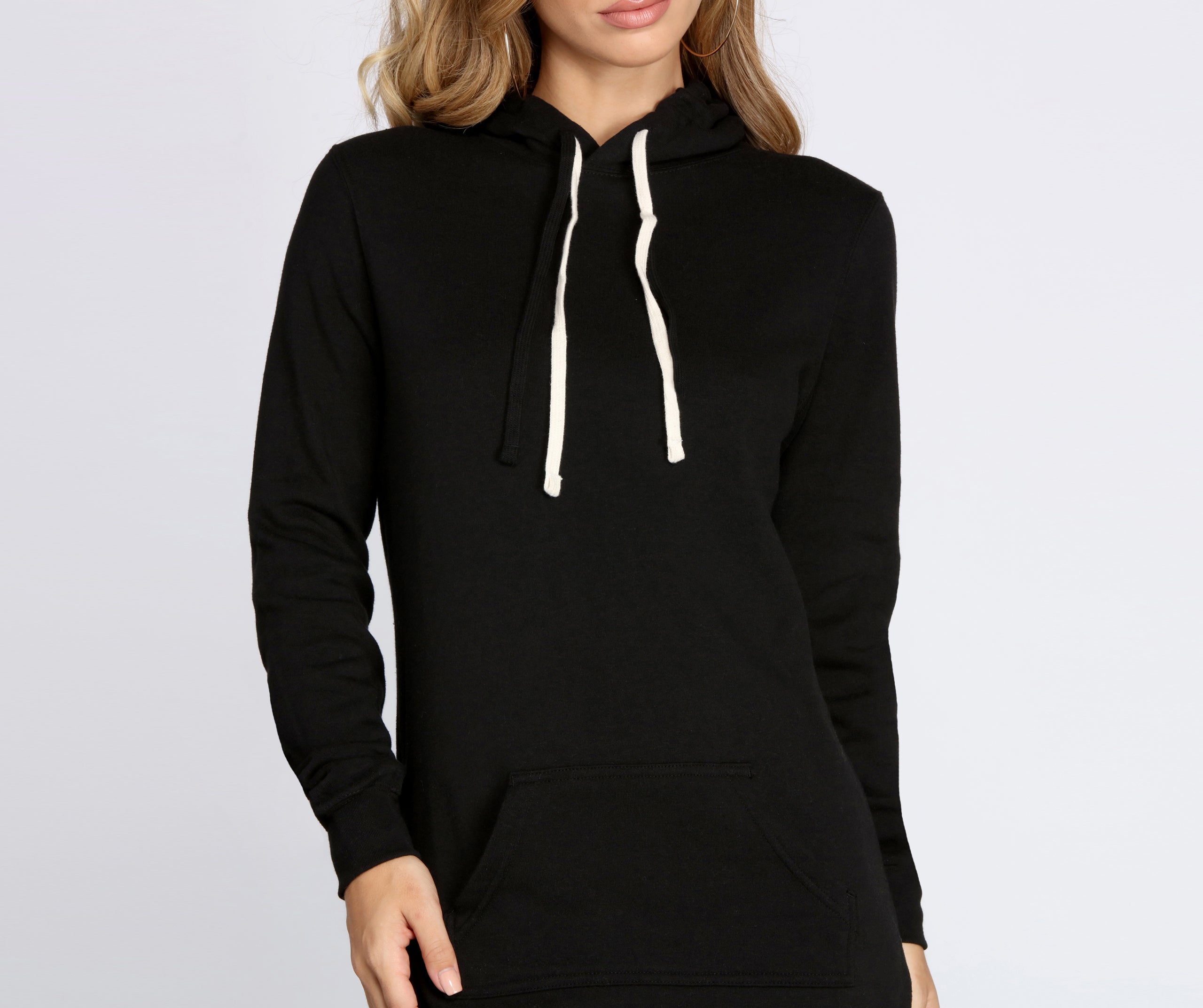 Comfy Cozy Slim Hoodie Tunic