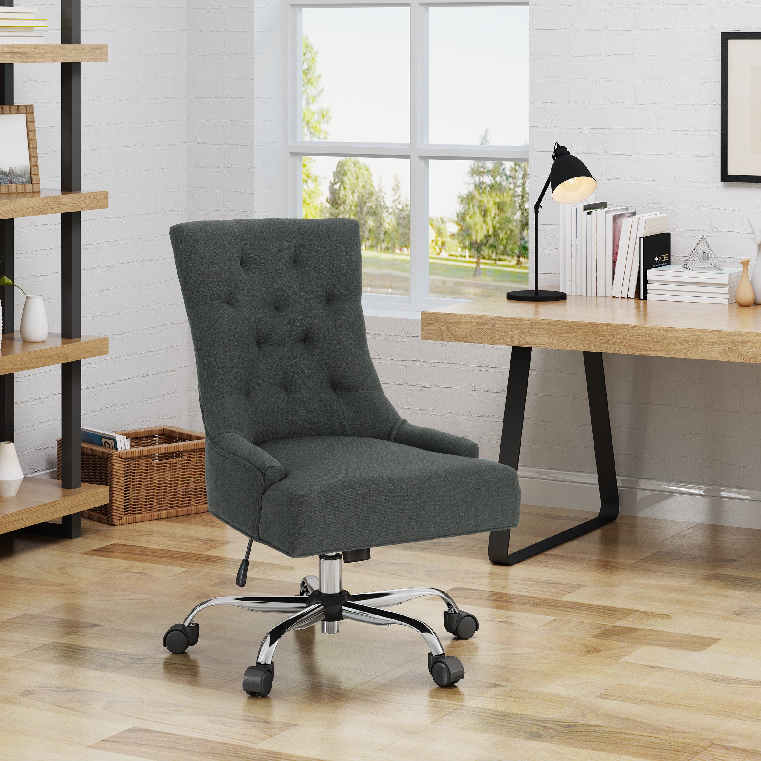 Bagnold Home Office Fabric Desk Chair