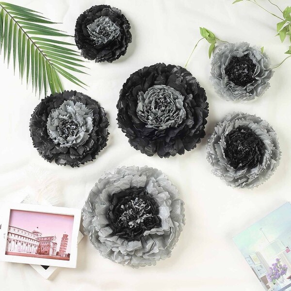 6Pcs Large Carnation Paper Flowers