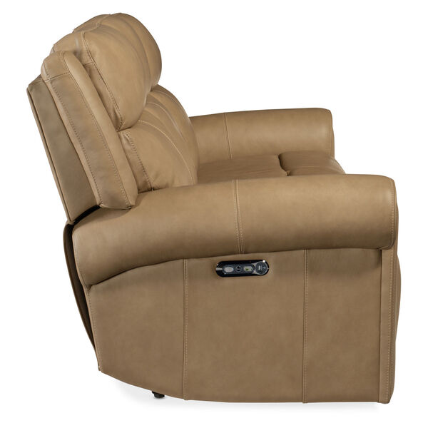 Oberon Bronze Zero Gravity Power Sofa with Power Headrest