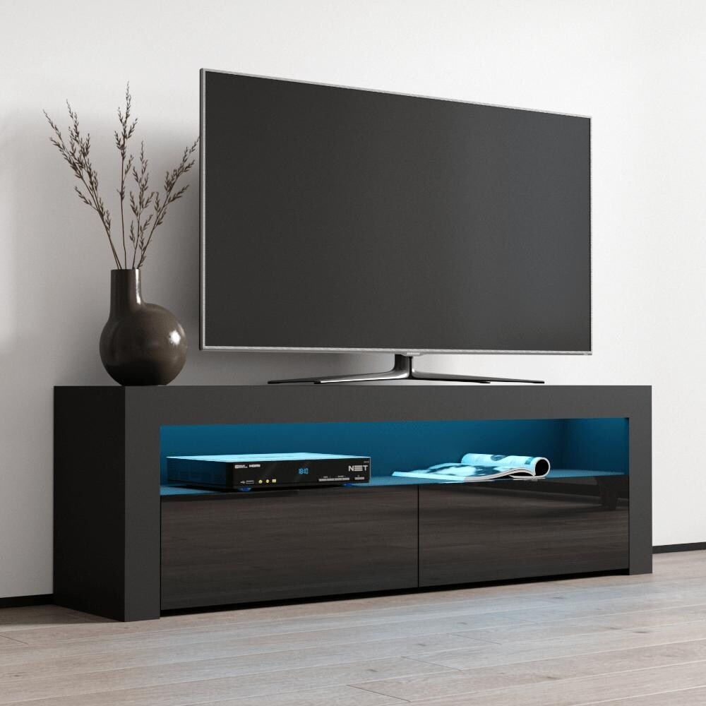 Milano Classic Modern 16 color LED 63 inch TV Stand