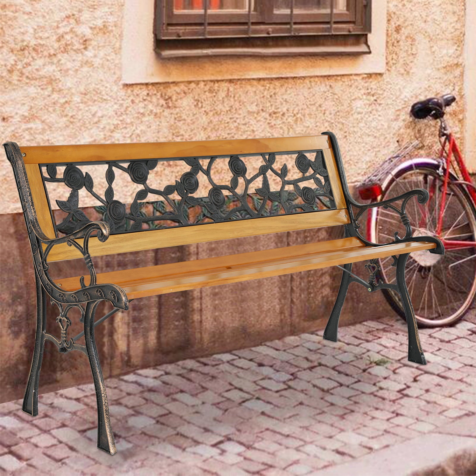 Outdoor Garden Bench Park Bench 50