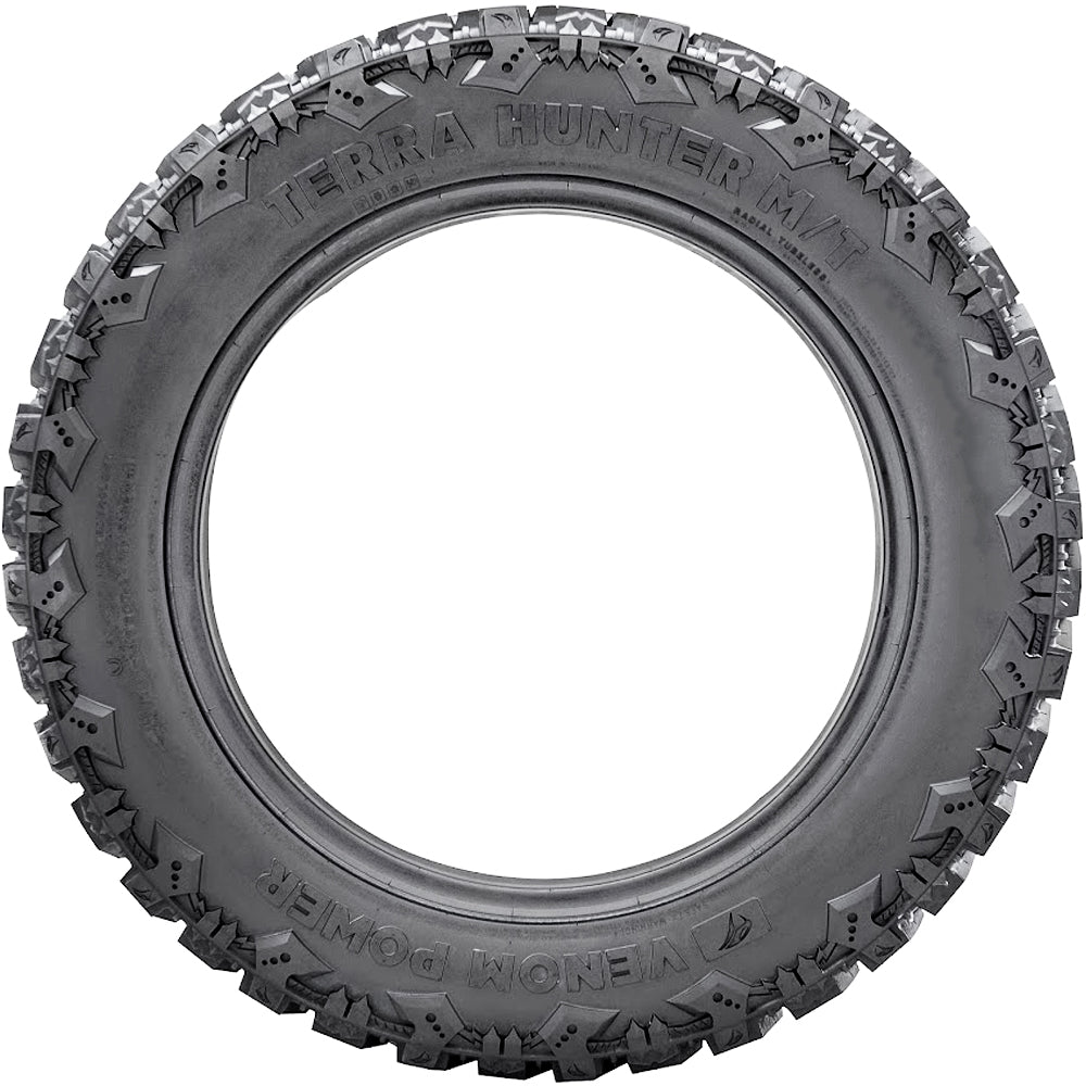 Venom Power Terra Hunter M/T LT 35X12.50R22 Load F (12 Ply) MT Mud Tire