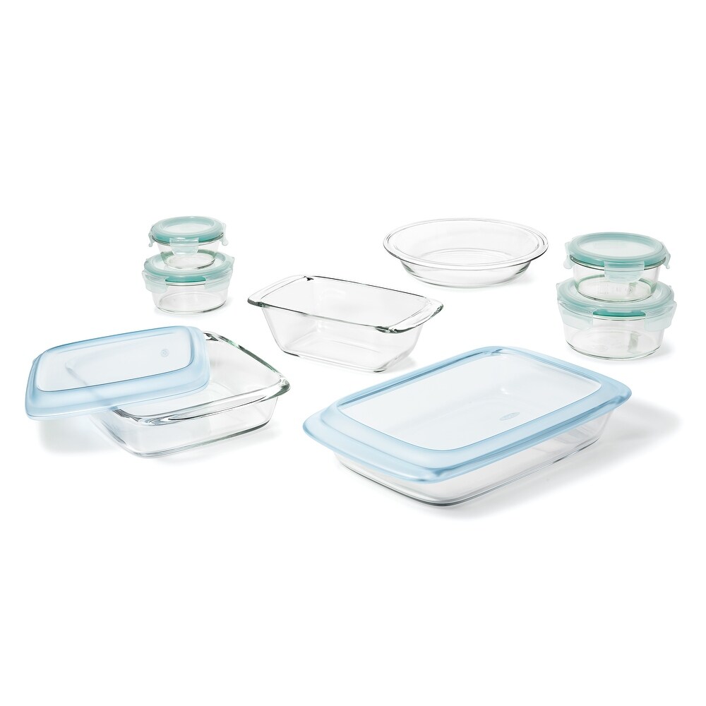 OXO Good Grips 14 Piece Glass Bake  Serve and Store Set