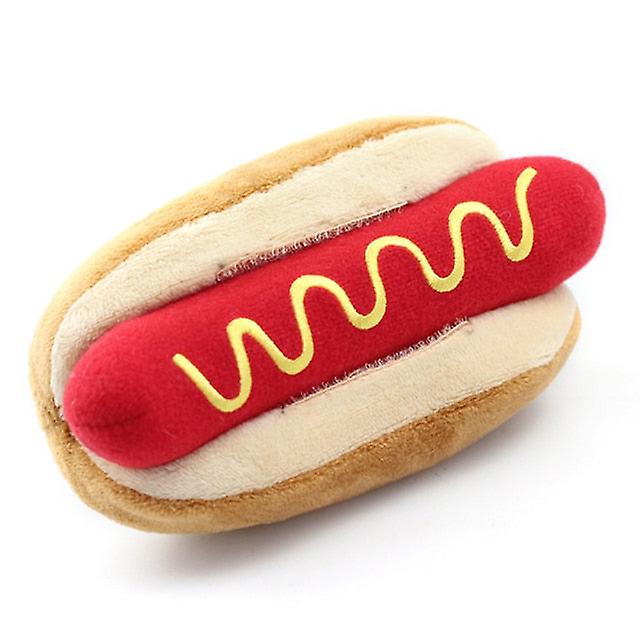 Fastfood series squeaky dog toys