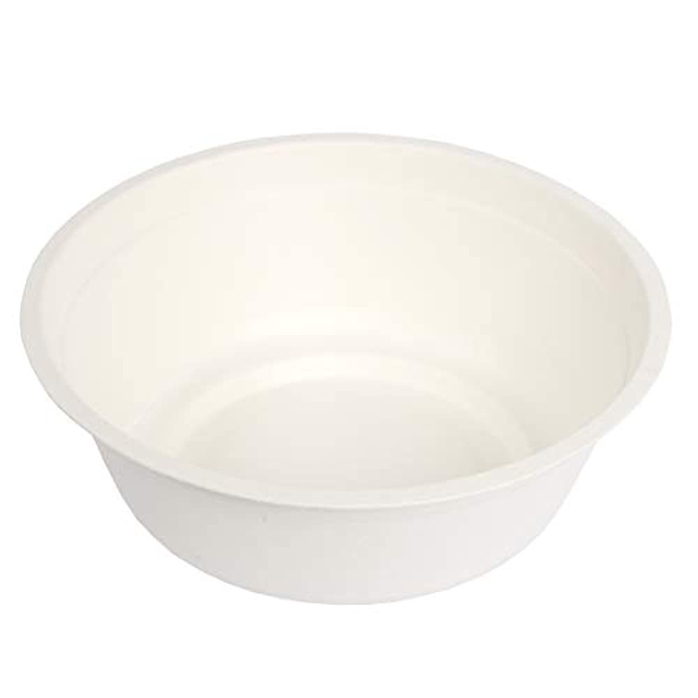 StalkMarket® Compostable Bowls， 32 Oz， White， Pack Of 500 Bowls