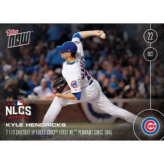 Topps TPS 16TN 0614 C MLB Chicago Cubs Kyle Hendri...