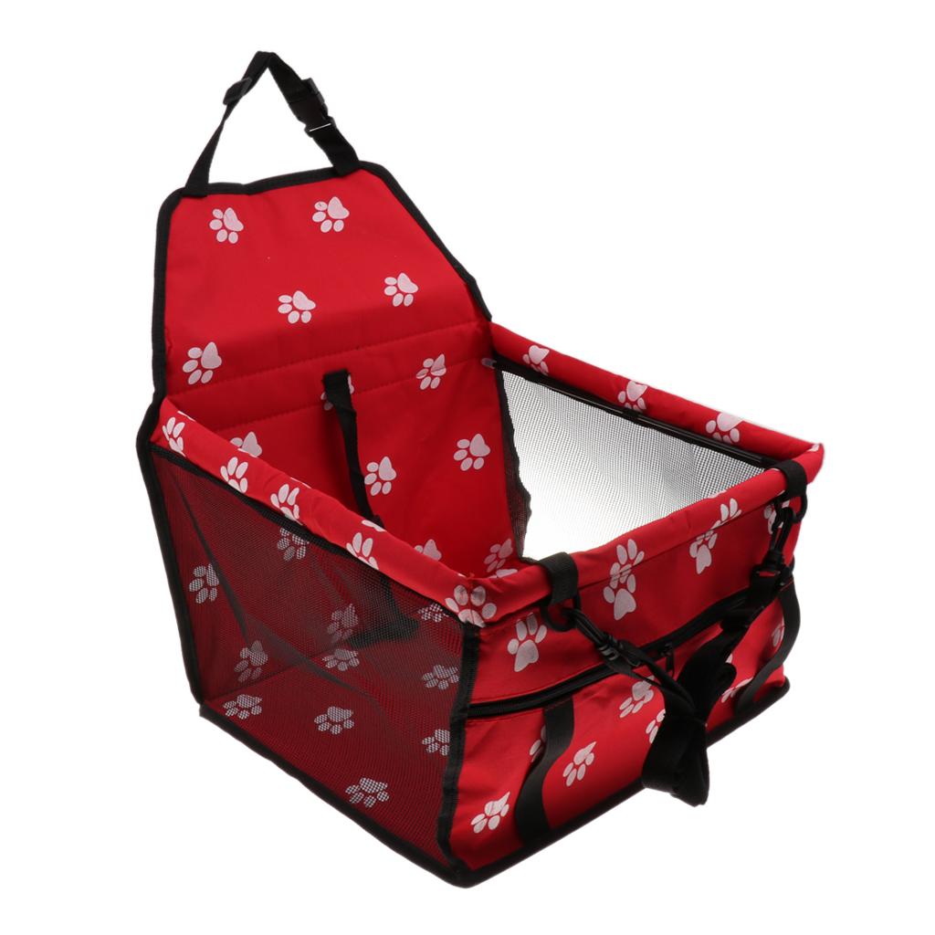 ， Pet Carrier Cover with - Waterproof Bag， Cushion Mat Red