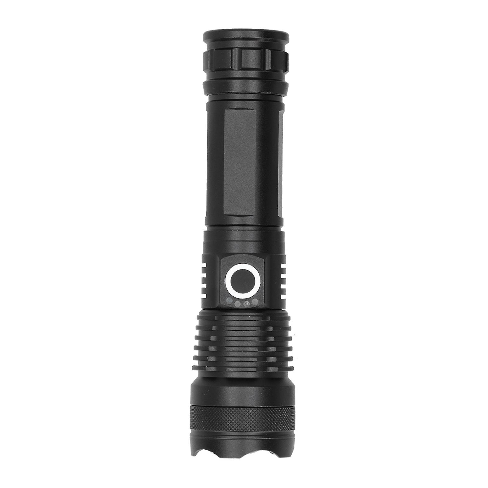 P50 Led Flashlight Battery Indicate Usb Charging 20w Ultra Bright Flashlight For Outdoor Lighting