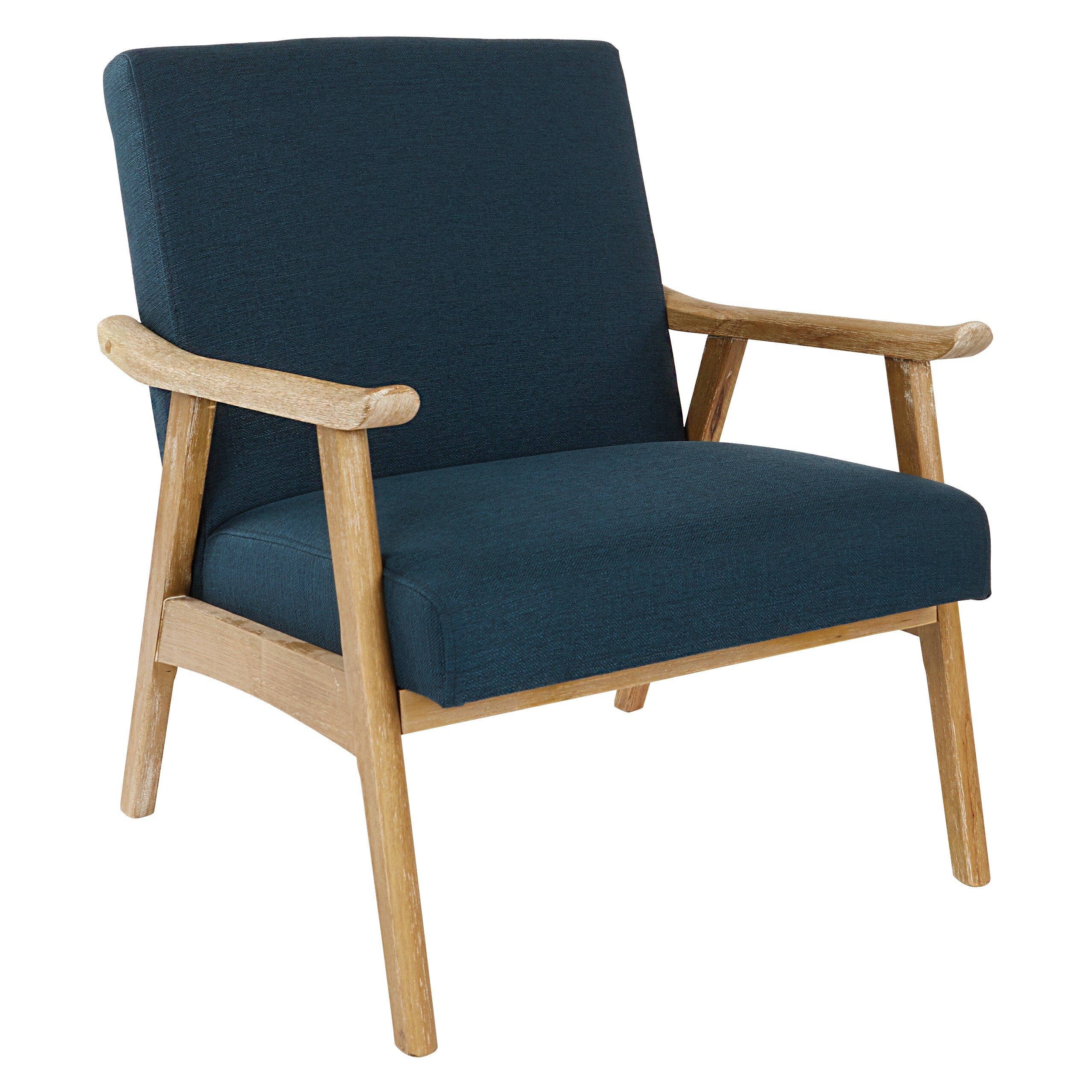 Weldon Mid-Century Fabric Upholstered Chair