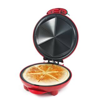 Elite Gourmet 8 in. Red Quesadilla Maker EQD413X