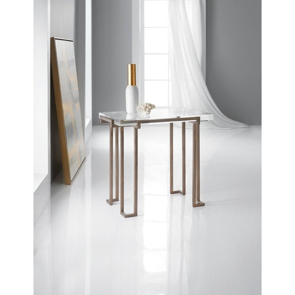 Melange Grove End Table - 28.25